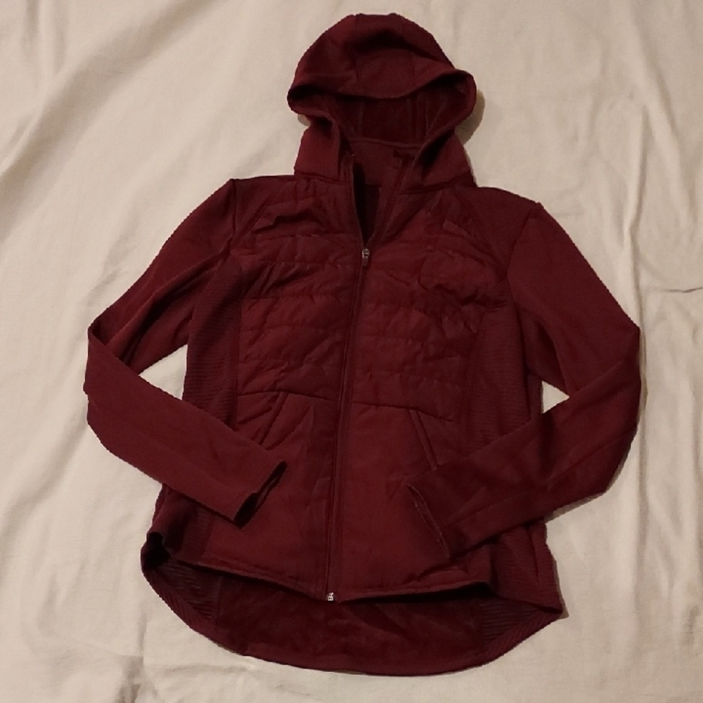 Tek Gear Red Puffer Jacket with Hood